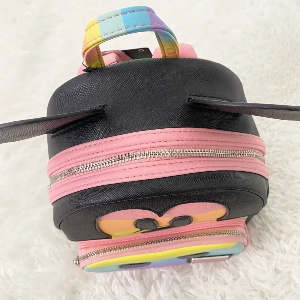 Loungefly Disney Mickey Mouse Pastel Rainbow Mini Backpack 🌈